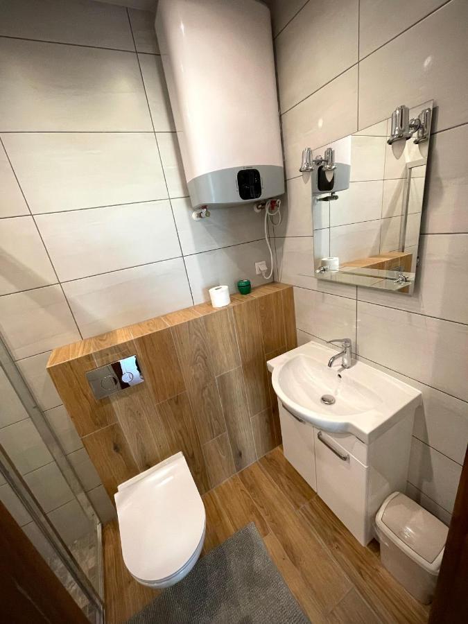 Domki Letniskowe Ratownik Sarbinowo Exteriér fotografie